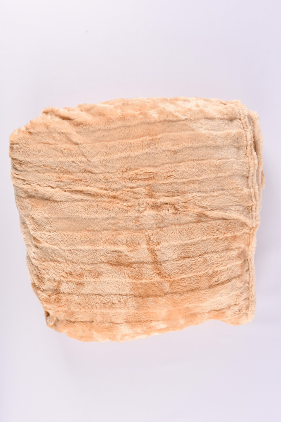 Плед-покривало (кол. кремовий) тканина мікрофібра (розмір 200/230 см) вага 1.42кг арт.CH-1413