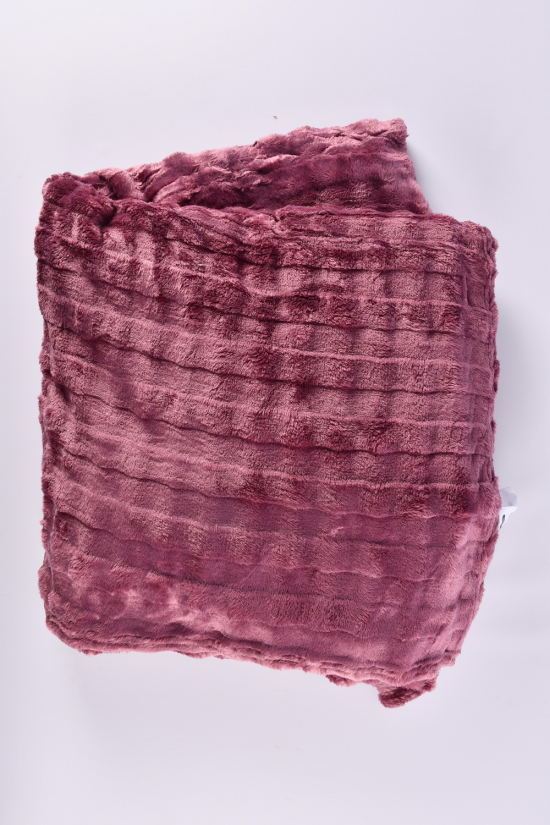Плед-покривало (кол. фіолетовий) тканина мікрофібра (розмір 200/230 см) вага 1.42кг арт.CH-1413