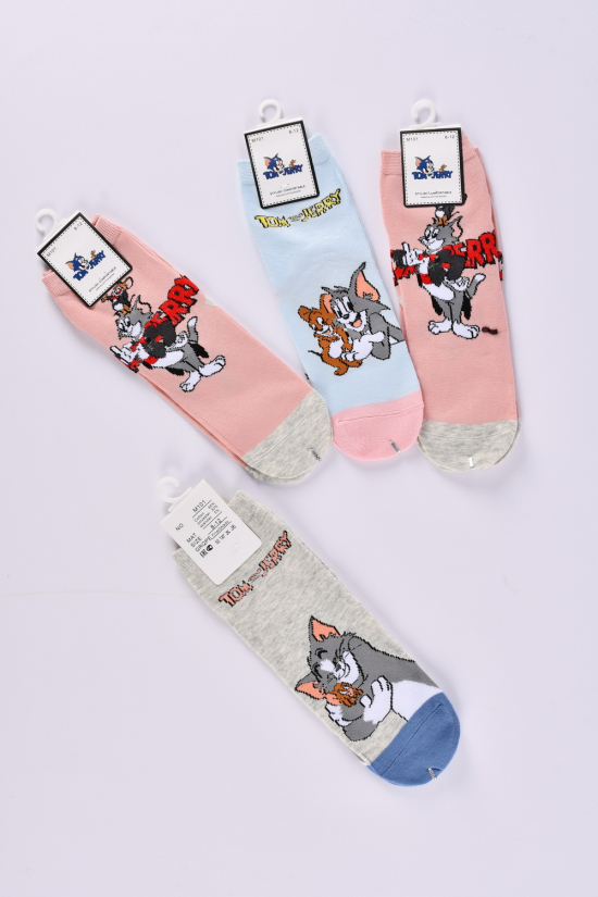 Шкарпетки дитячі вік 8-12 років (65% cotton, 30% polyester, 5% spandex) арт.M101-5