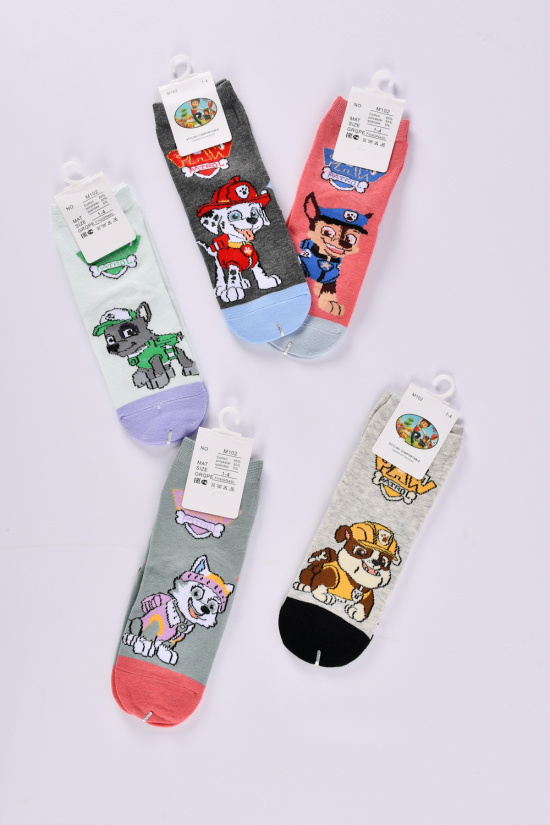 Шкарпетки для хлопчика вік 1-4 років (65% cotton, 30% polyester, 5% spandex) арт.M102-4