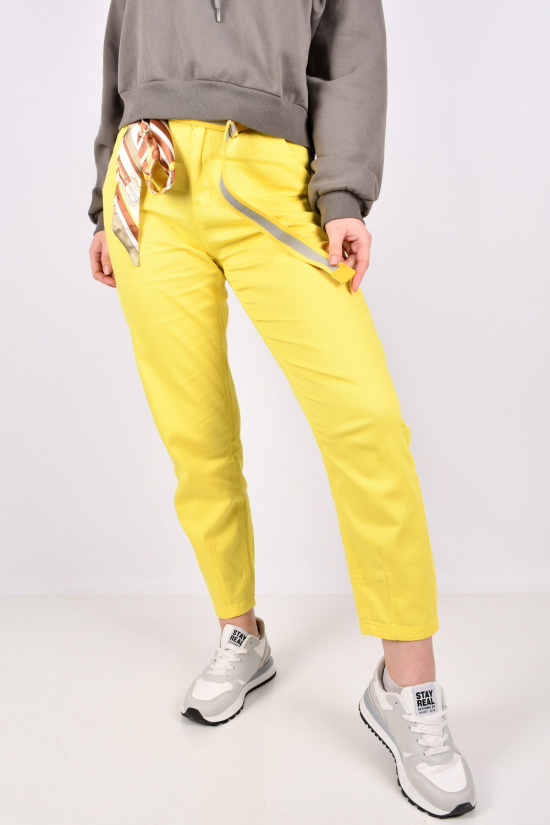 Штани жіночі стрейчові "Vanver" модель МОМ з поясом Розміри в наявності : 25, 26, 27, 28, 29, 30 арт.661-5