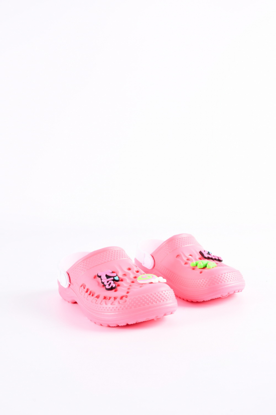 Крокcы для девочки (цв.розовый) материал ЭВА "GIPANIS" Размеры в наличии : 34, 35 арт.CC-009
