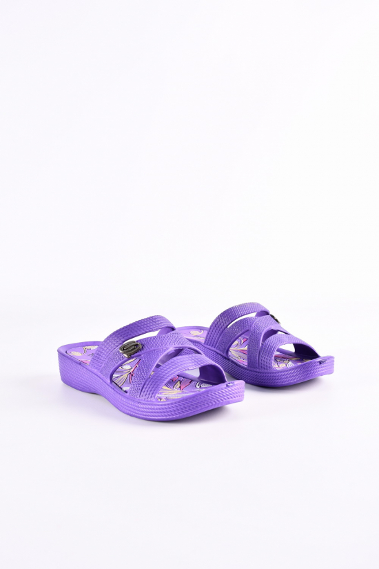 Шлепанцы женские ЭВА (цв. фиолетовый) "PROGRES" Размеры в наличии : 36, 37 арт.128