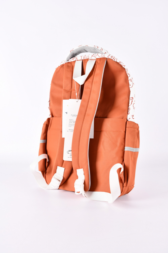 Рюкзак тканинний (кол. теракотовий) розмір 30/40/12 см. арт.S332