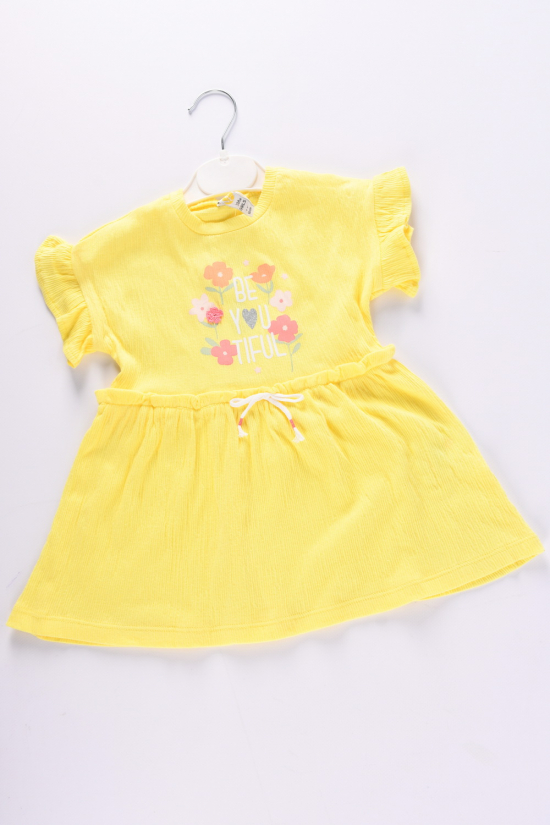 Платье для девочки (цв.жёлтый) "Via Girls" Рост в наличии : 86, 92, 98, 104 арт.401988