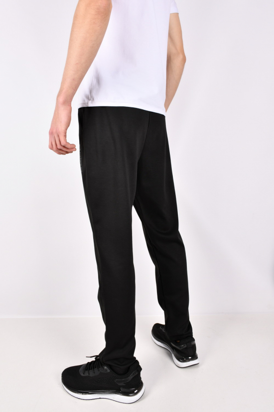 Чоловічі штани (кол. чорний) трикотажні Розміри в наявності : 48, 50, 52, 54, 56 арт.JF3011