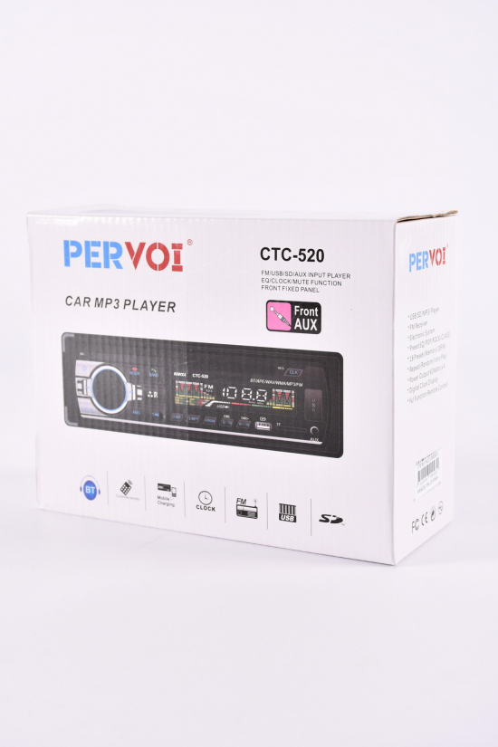 Автомагнітола "PER VOI" (RADIO FM, BT, USB/SD,) 60W арт.CTC-520