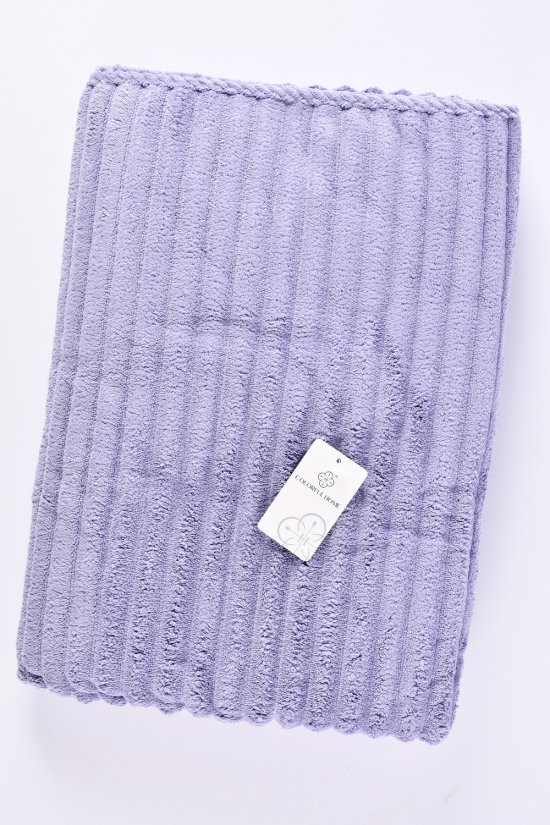 Полотенце для сауны (микрофибра) цв.фиолетовый (размер 90/140см (вес 470 гр.)) арт.5879