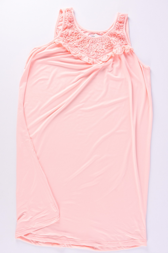 Ночная рубашка женская (цв. персиковый) Размеры в наличии : 46, 48, 50, 52, 54 арт.F1830