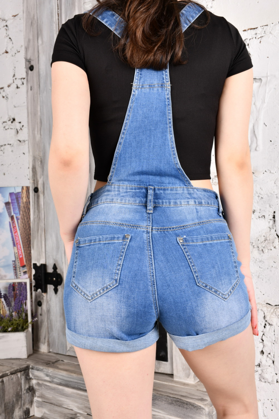Комбинезон женский джинсовый со стрейчем Размеры в наличии : 25, 27, 28, 29, 30 арт.MF-2139