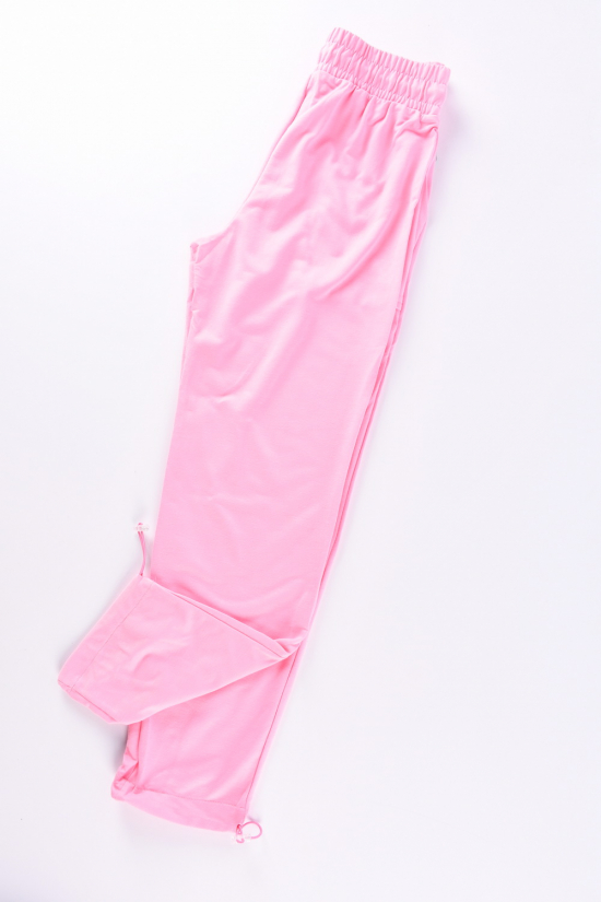 Брюки женские спортивные (цв.розовый) трикотажные X&D Размеры в наличии : 40, 42, 44, 46, 48, 50 арт.JH017