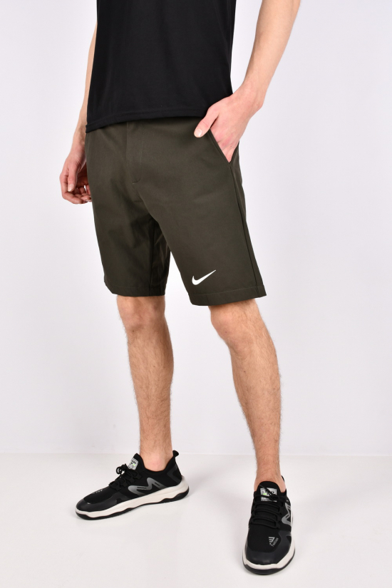 Шорты мужские (цв.хаки) "Nike" Размеры в наличии : 46, 48, 50, 52, 54, 56 арт.S820