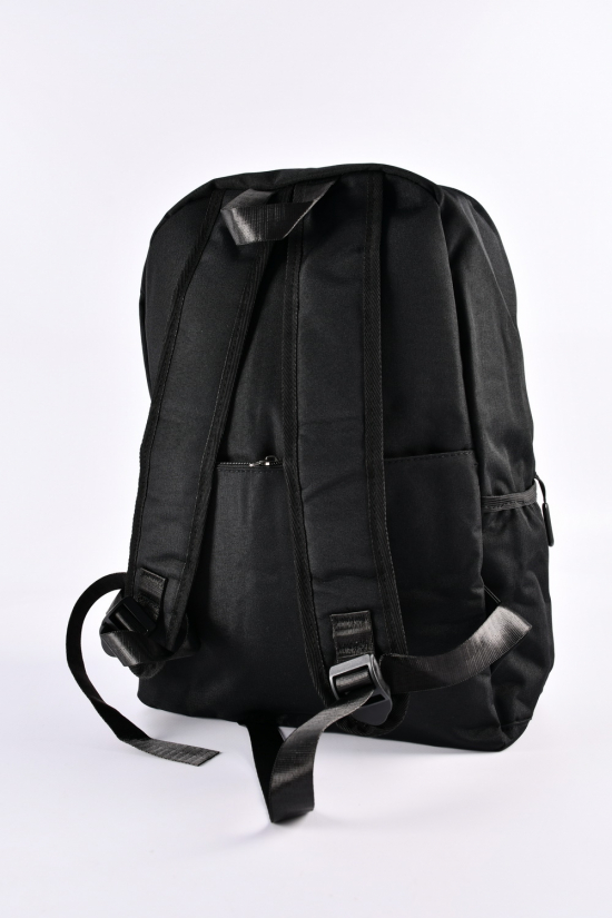 Рюкзак из плащевки (цв.черный)  размер 40/22/12 см арт.721