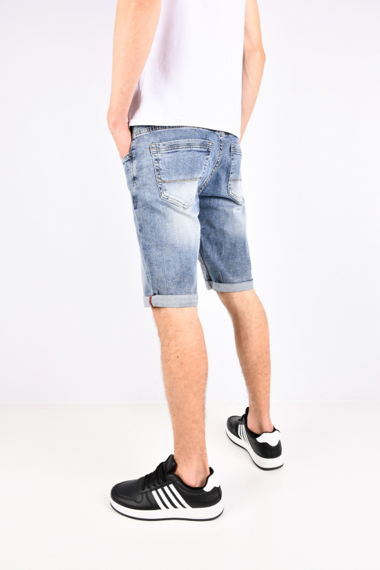 Шорты мужские джинсовые стрейчевые "PAGALEE" Размеры в наличии : 34, 38 арт.P6967D