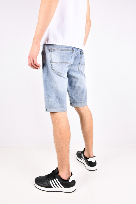 Шорты мужские джинсовые стрейчевые "PAGALEE" Размеры в наличии : 32, 33, 34, 36, 38 арт.P6970D