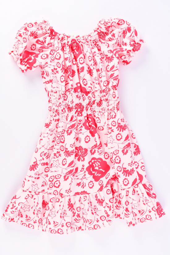 Платье для девочки (цв.белый/красный) Рост в наличии : 128, 134, 140, 146, 152 арт.764