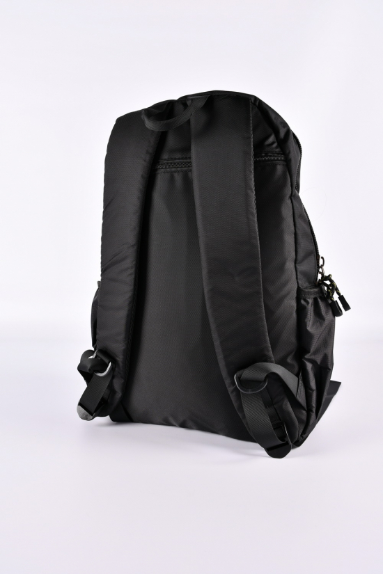 Рюкзак з плащової тканини (кол. чорний) "GORANGD" розмір 30/45/14 см. арт.6816