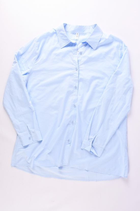 Сорочка жіноча (кол. блакитний) "BASE" 100% бавовна Розміри в наявності : 48, 50, 52, 54 арт.B8102