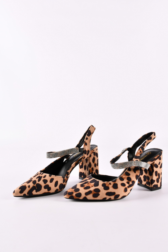 Туфли женские с открытой пяткой "Meideli" Размеры в наличии : 36, 37, 38, 39, 40 арт.L9805-1
