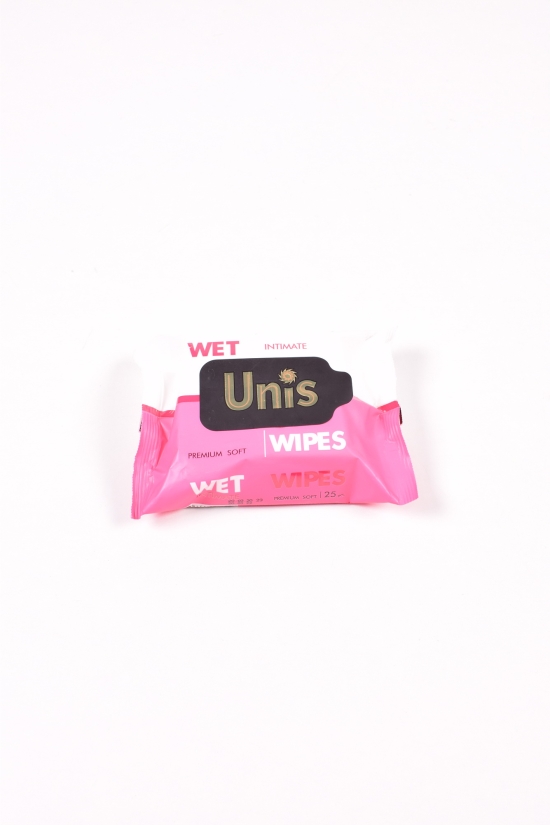 Влажные салфетки "UNIS" для интимной гигиены 25шт. арт.25
