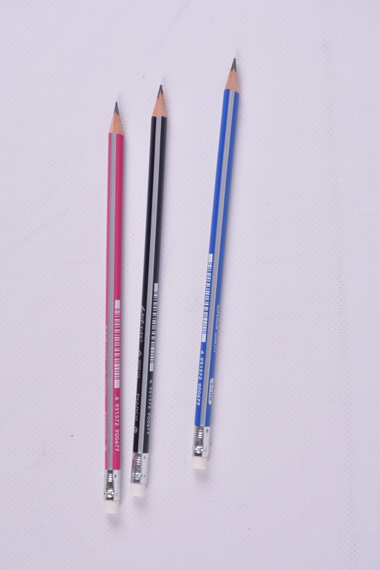 Олівець чорнографітний з гумкою "Grip-rite" (ціна за 1 шт) арт.9001